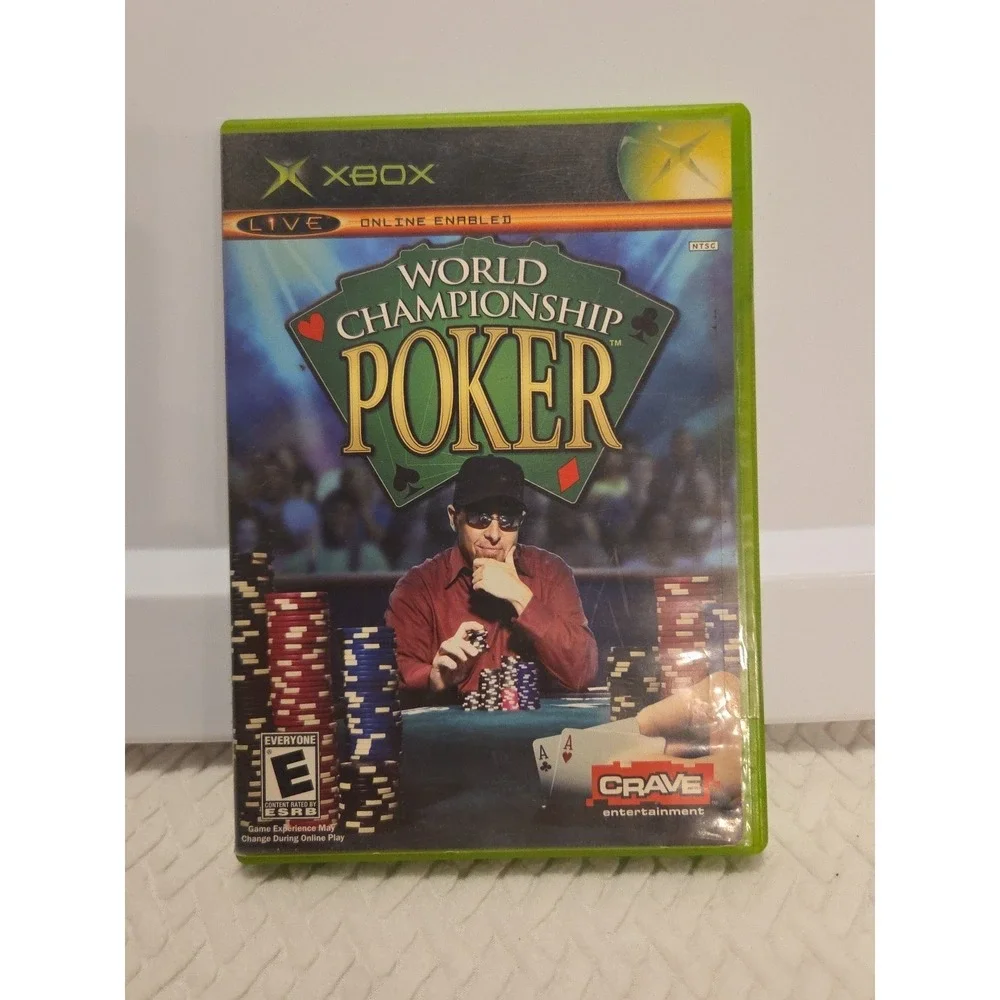 World Championship Poker (Microsoft‎ Xbox, 2004) no manual Tested